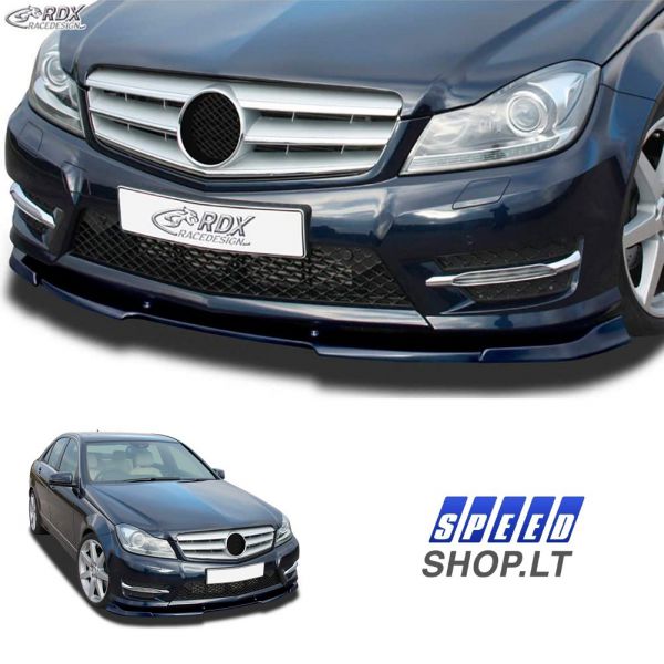 Mercedes-Benz C klasė W204 priekinio bamperio pažeminimas